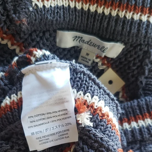 Striped Knit V-Neck Tank Top - Picture 6 of 6